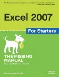 Abbildung von: Excel 2007 for Starters: The Missing Manual - O'Reilly