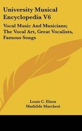 Cover: University Musical Encyclopedia V6 - Kessinger Publishing