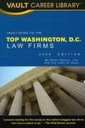 Cover: Vault Guide to the Top Washington, DC Law Firms - Vault.com