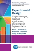Cover: EXPERIMENTAL DESIGN - Business Expert Press
