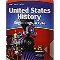 Enlarge image Cover: United States History - Holt McDougal