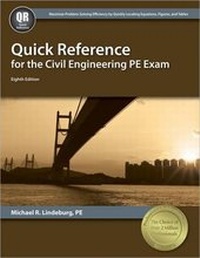 Abbildung von: Quick Reference for the Civil Engineering PE Exam - PROFESSIONAL PUBLICATIONS INC