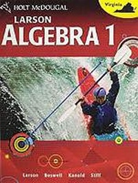 Enlarge image Cover: McDougal Littell High School Math - Holt McDougal