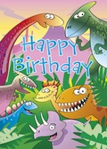 Cover: Happy Birthday - Dinosaur - Best Publishing Ever Ltd