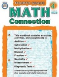 Cover: Math Connection(tm), Grade 4 - Rainbow Bridge Publishing
