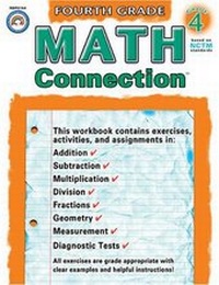 Enlarge image Cover: Math Connection(tm), Grade 4 - Rainbow Bridge Publishing