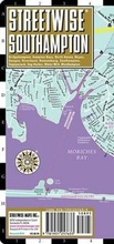 Cover: Streetwise Southampton Map - Laminated City Street Map of Southampton, New York - Streetwise Maps