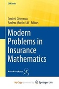 Cover: Modern Problems in Insurance Mathematics - Springer