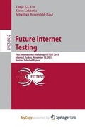 Cover: Future Internet Testing - Springer