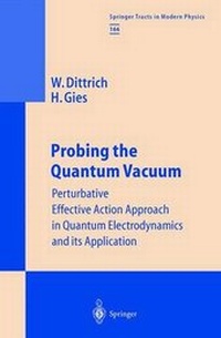 Enlarge image Cover: Probing the Quantum Vacuum - Springer