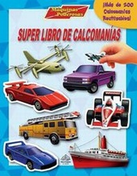 Enlarge image Cover: Super Libro de Calcomanias: Maquinas Poderosas - Silver Dolphin Books