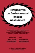 Cover: Perspectives on Environmental Impact Assessment - Springer
