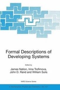 Cover: Formal Descriptions of Developing Systems - Springer