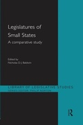 Cover: Legislatures of Small States - Routledge