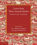 Cover: Leaves from Three Ancient Qurans - Cambridge University Press