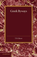 Cover: Greek Byways - Cambridge University Press
