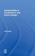 Cover: Sustainability in Architecture and Urban Design - Routledge