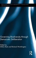 Cover: Governing Biodiversity through Democratic Deliberation - Routledge