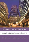 Cover: Social Policy Review 26 - Policy Press