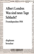 Cover: Was sind neun Tage Schlacht? - diaphanes