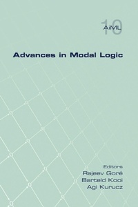 Enlarge image Cover: Advances in Modal Logic Volume 10 - College Publications