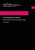 Cover: The Sociolinguistics of Singing - Universit&auml;t M&uuml;nster