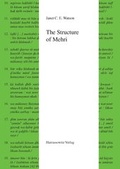 Cover: The Structure of Mehri - Harrassowitz Verlag