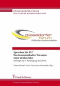 Cover: Sprechen Sie EU? Das kommunikative Versagen einer gro&szlig;en Idee - Frank & Timme