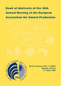 Cover: Book of Abstracts of the 56th Annual EAAP Meeting - Wageningen Academic Publishers