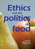 Cover: Ethics and the politics of food - Wageningen Academic Publishers