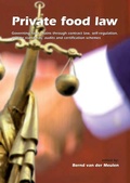 Cover: Private food law - Wageningen Academic Publishers