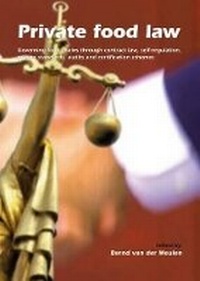 Abbildung von: Private food law - Wageningen Academic Publishers