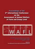 Cover: Proceedings of the 5th International Conference on the Assessment of Animal Welfare at the Farm and Group Level - Wageningen Academic Publishers