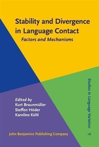Abbildung von: Stability and Divergence in Language Contact - John Benjamins Publishing Company