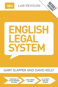 Enlarge image Cover: Q&A English Legal System - Routledge