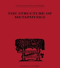 Enlarge image Cover: The Structure of Metaphysics - Routledge