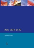 Cover: Italy 1530-1630 - Routledge