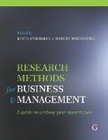 Cover: Research Methods for Business and Management - Goodfellow Publishers Limited