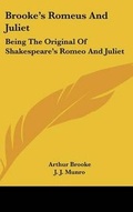 Cover: Brooke's Romeus And Juliet - Kessinger Publishing
