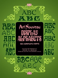 Abbildung von: Art Nouveau Display Alphabets - Dover Publications