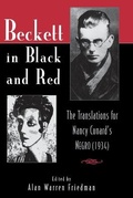 Cover: Beckett in Black and Red - The University Press of Kentucky