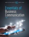 Cover: Essentials of Business Communication (with Premium Website, 1 term (6 months) Printed Access Card) - South-Western College Publishing