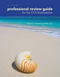 Abbildung von: Professional Review Guide for the Cca Examination, 2015 Edition (Book Only) - Cengage Learning