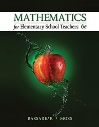 Abbildung von: Mathematics for Elementary School Teachers - Brooks/Cole