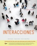 Cover: Interacciones, Enhanced - CENGAGE Learning Custom Publishing