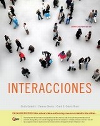 Enlarge image Cover: Interacciones, Enhanced - CENGAGE Learning Custom Publishing