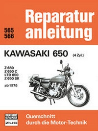 Abbildung von: Kawasaki 650 (4 Zyl.) ab 1976 - Bucheli