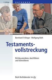 Abbildung von: Testamentsvollstreckung - C.H.BECK