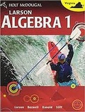 Cover: Holt McDougal Algebra 1 - Holt McDougal