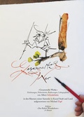 Cover: Gesammelte Werke. Zeichnungen, Kalligraphien, Radierungen, Lithografien und Holzschnitte von Albert Schindeh&uuml;tte in den R&auml;umen seiner Sammler in Kassel Stadt und Land aufgenommen von Michael Zapf - Boxan, Boris